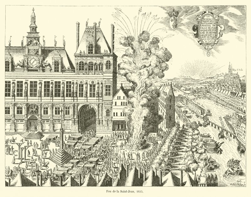 Sint-Jansvuur, 1615 door French School