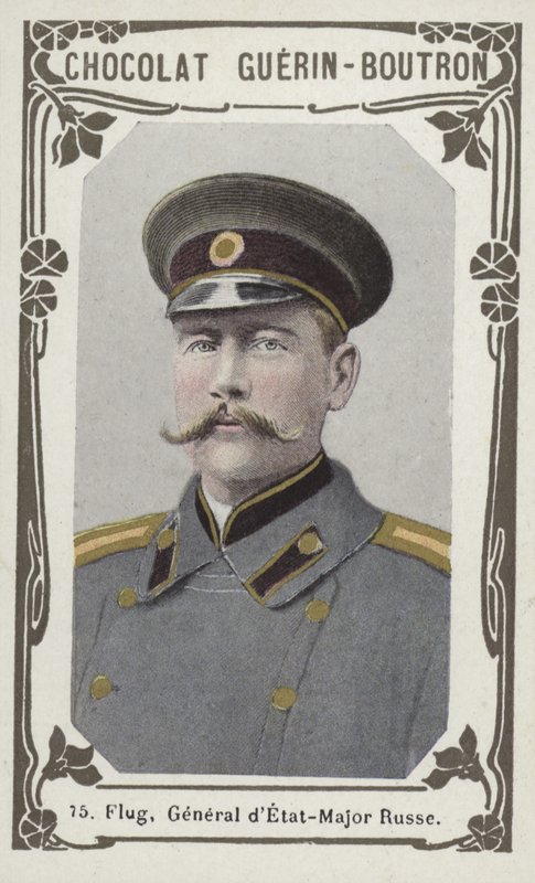 Flug, Russische Generaal Stafchef (gekleurd foto) door French School