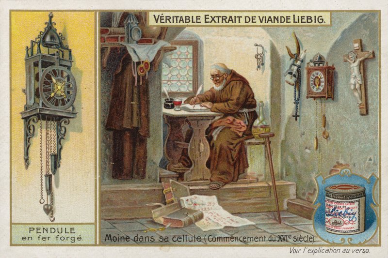 Franse Vleesextract (Bouillon), Monnik in Gevangenis door French School
