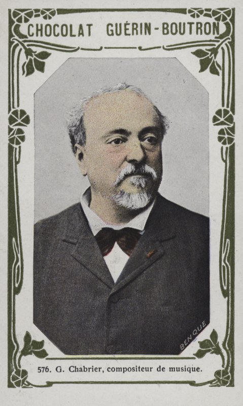 G Chabrier, componist door French School