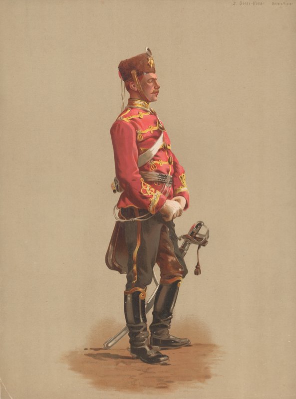 Garde-Husar, Onderofficier door French School