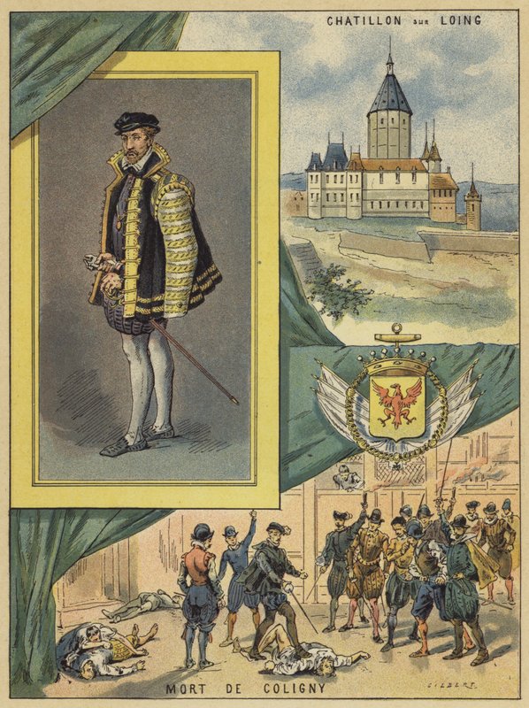 Gaspard De Coligny door French School