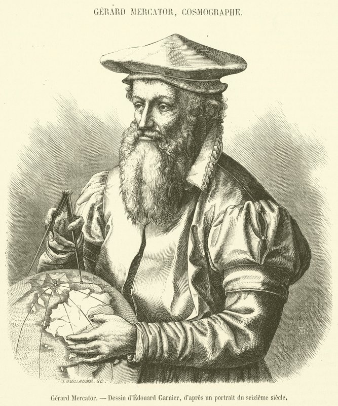 Gerard Mercator door French School
