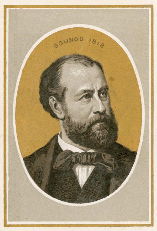 Gounod door French School