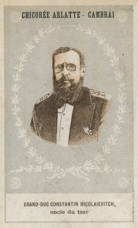 Grootvorst Constantin Nicolaievitch, oom van de tsaar door French School