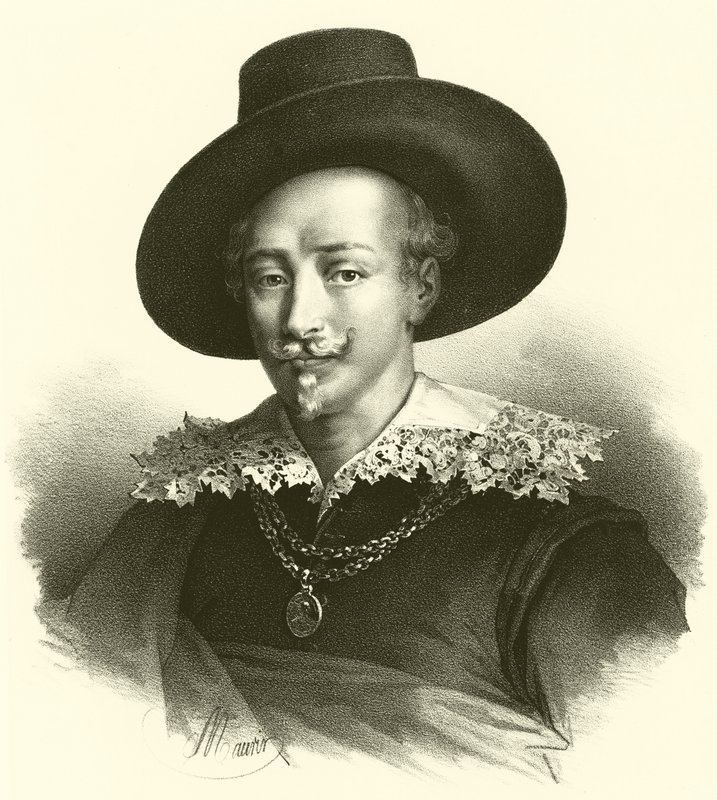 Guido Reni, portret door French School