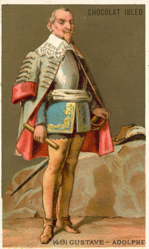 Gustaaf Adolf, koning van Zweden door French School