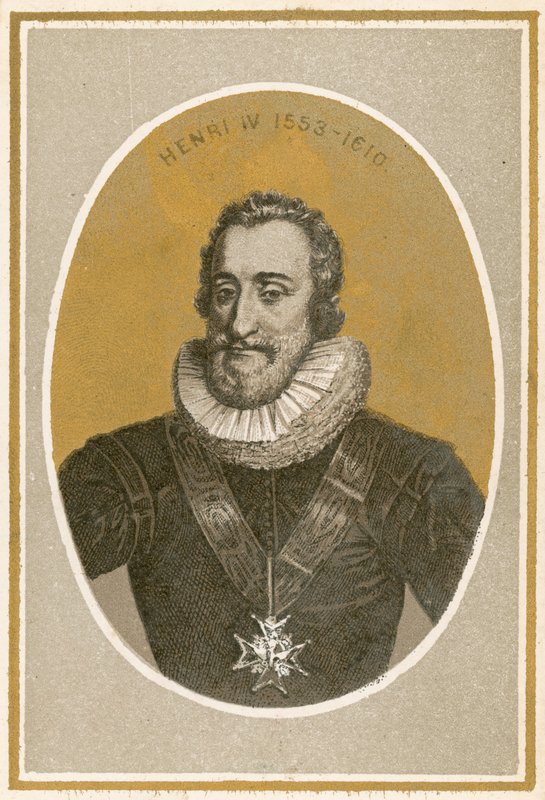 Hendrik IV door French School