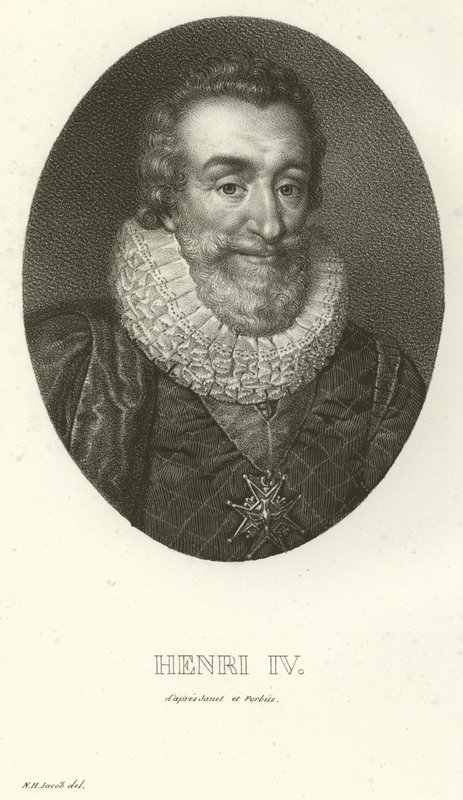 Hendrik IV door French School