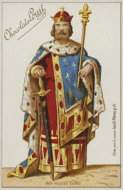Hugo Capet door French School