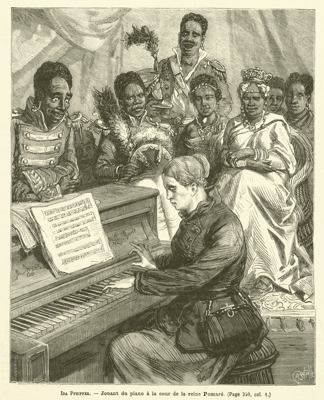 Ida Pfeiffer door French School