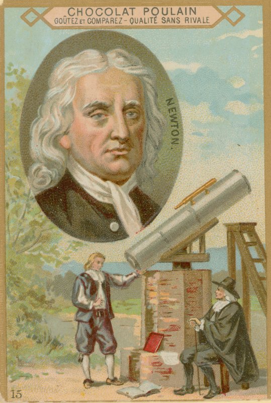 Isaac Newton door French School