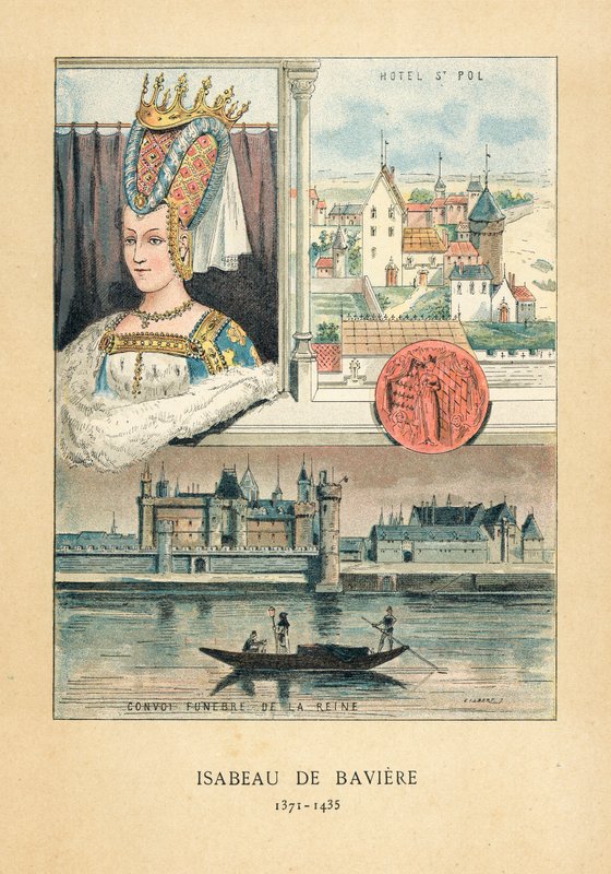 Isabeau de Baviere door French School