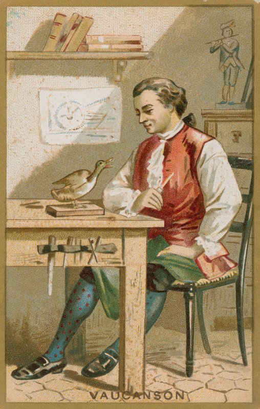 Jacques de Vaucanson door French School