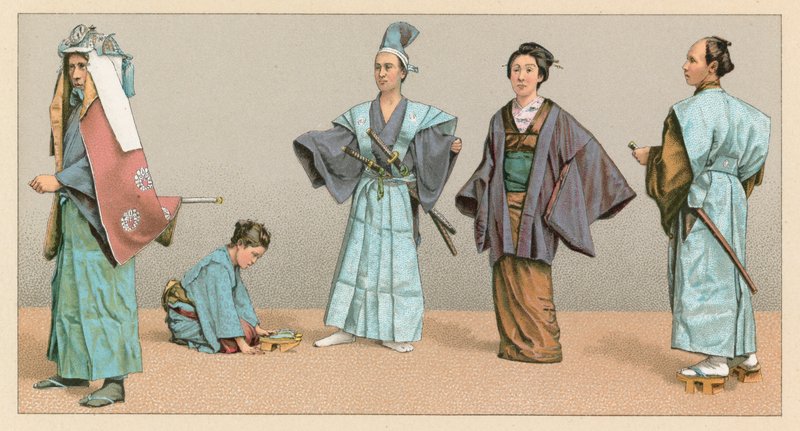 Japans kostuum door French School