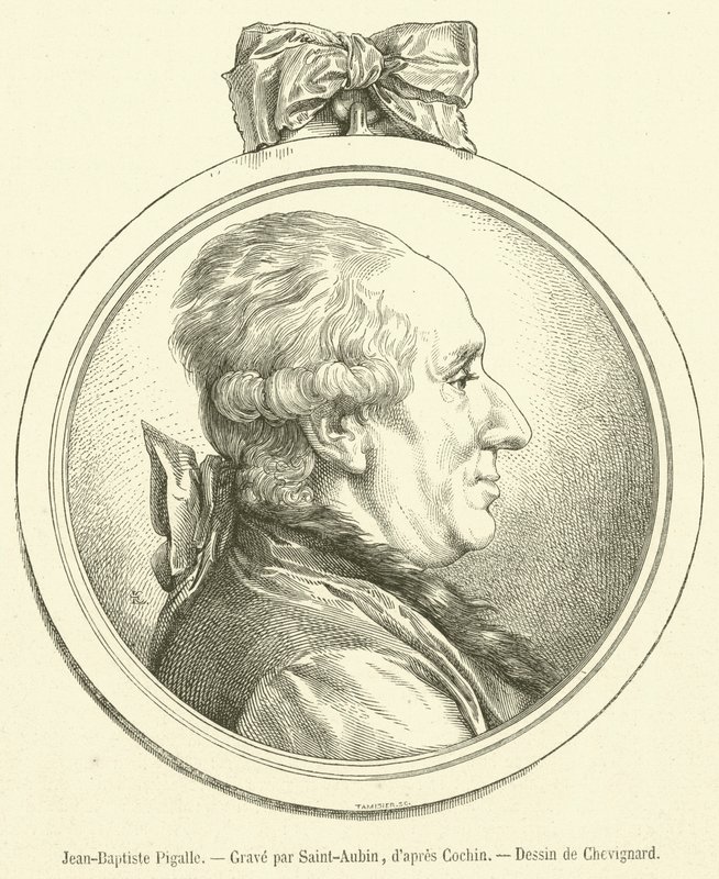 Jean-Baptiste Pigalle door French School
