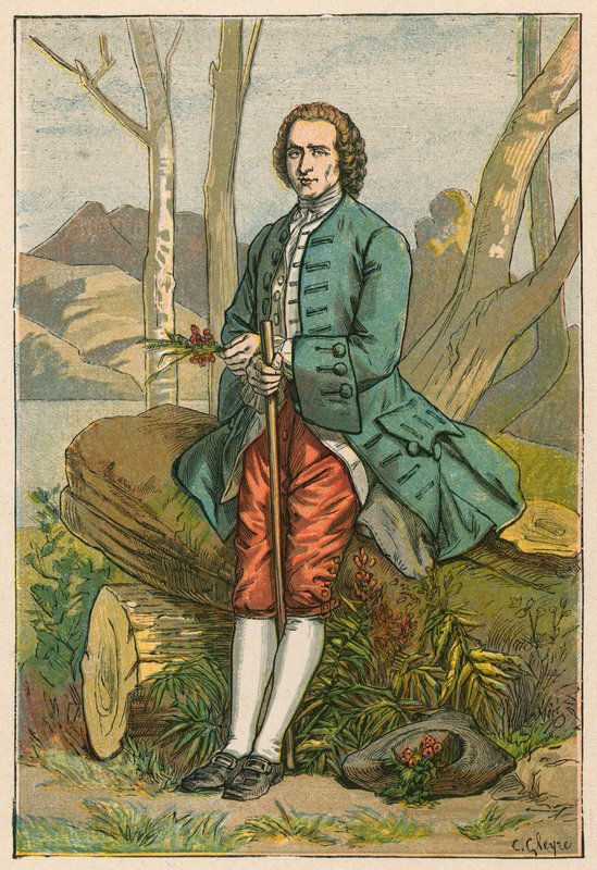 Jean-Jacques Rousseau door French School