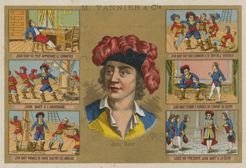 Jean Bart, Franse marinecommandant en kaper door French School