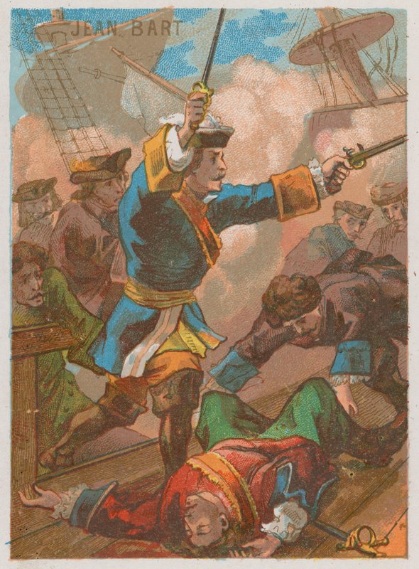 Jean Bart en de Negenjarige Oorlog door French School