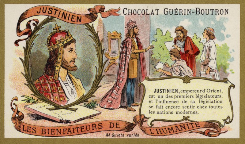 Justinianus I, Byzantijnse keizer door French School
