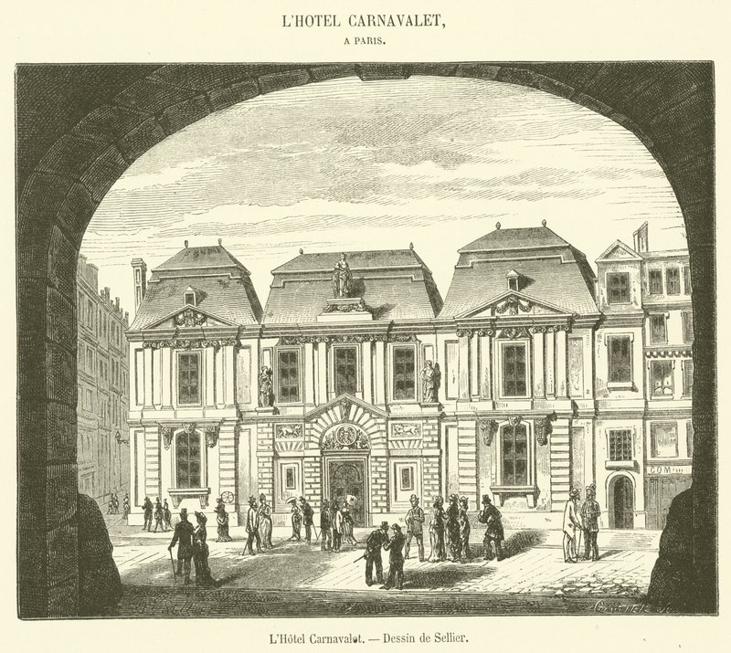 Het Carnavalet Hotel door French School