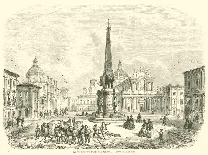 De Olifantenfontein, in Catania door French School