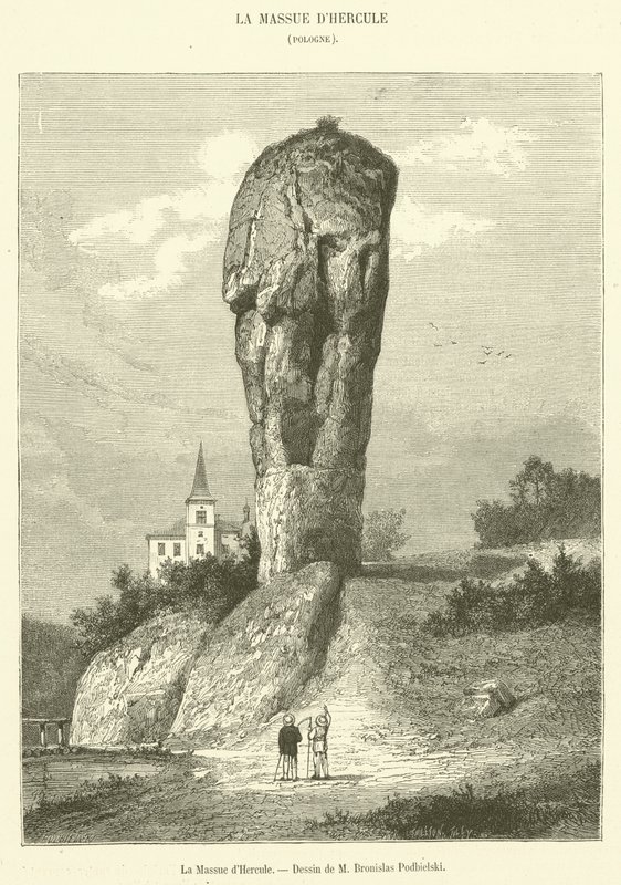 De Knots van Hercules (gravure) door French School