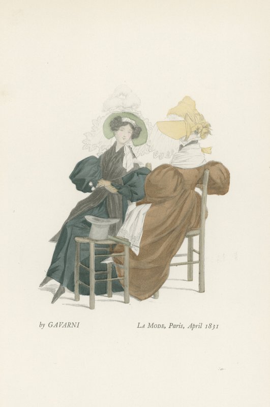 La Mode, Parijs, April 1831 door French School
