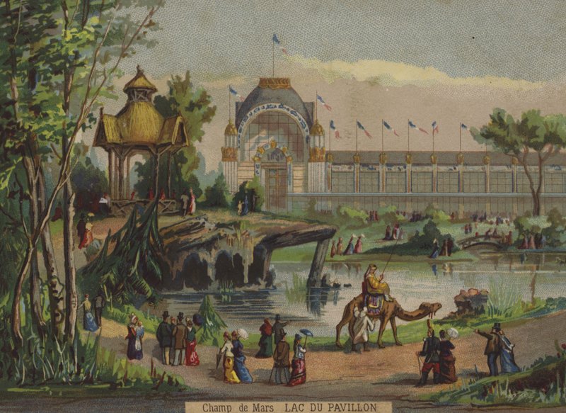 Lac du Pavillon, Champ de Mars, Parijs door French School