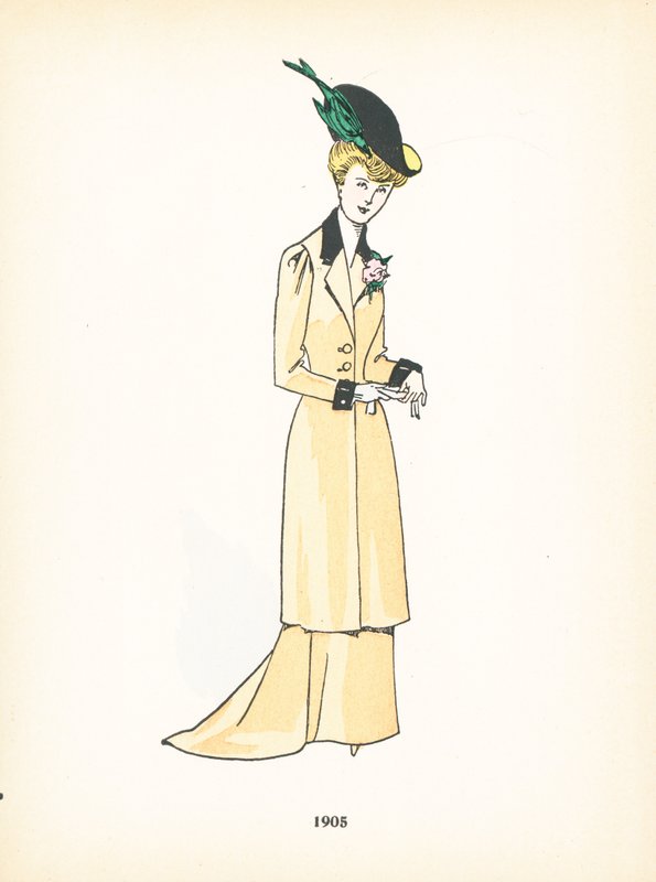 Damesmode, 1905 door French School