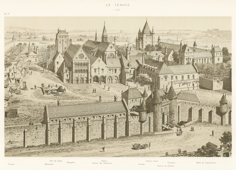 De Tempel, 1450 door French School