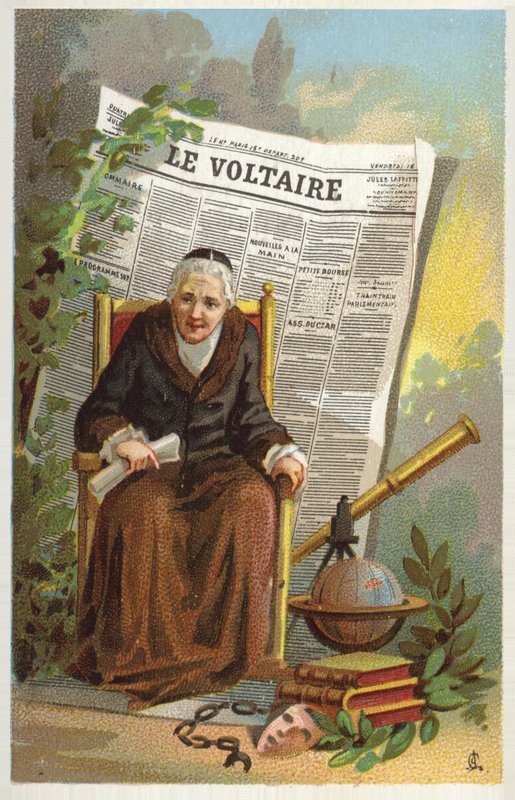 Le Voltaire door French School