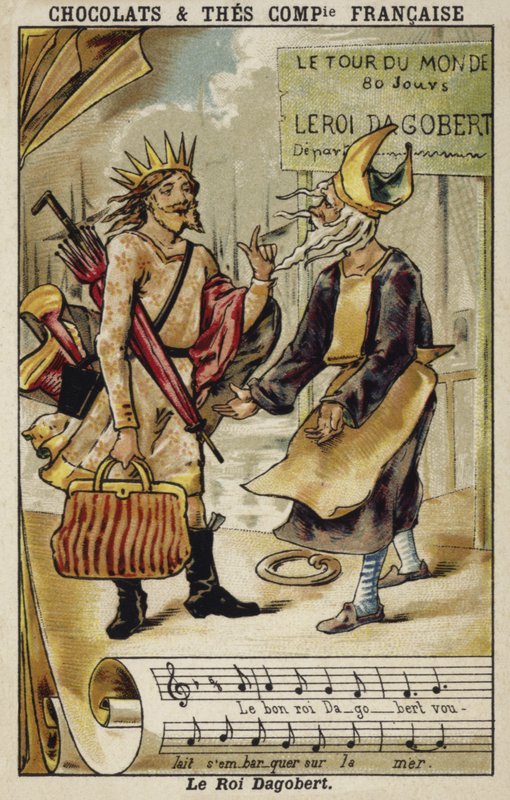 Le bon roi Dagobert, Frans lied door French School