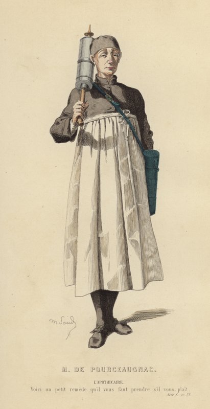 De Heer van Pourceaugnac door French School