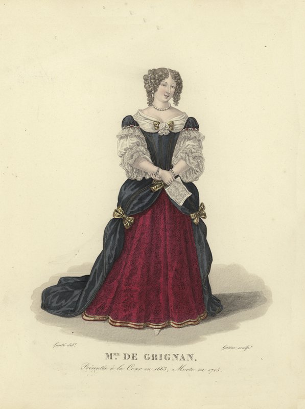 Madame de Grignan, Franse aristocrate door French School
