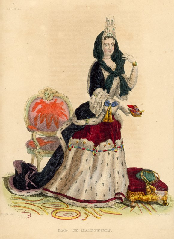 Madame de Maintenon door French School