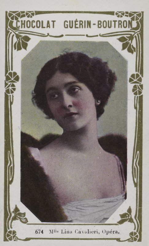 Mademoiselle Lina Cavalieri, Opera door French School