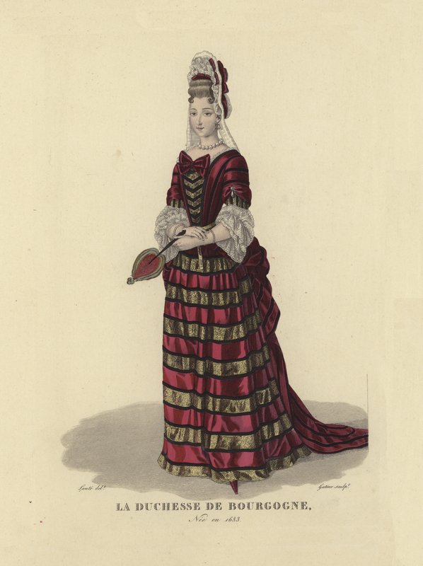 Marie-Adélaïde van Savoye, hertogin van Bourgondië door French School