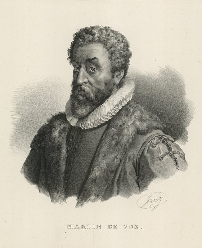 Marten de Vos, Vlaamse kunstenaar door French School