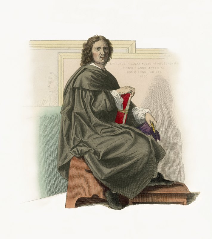 Nicolas Poussin door French School