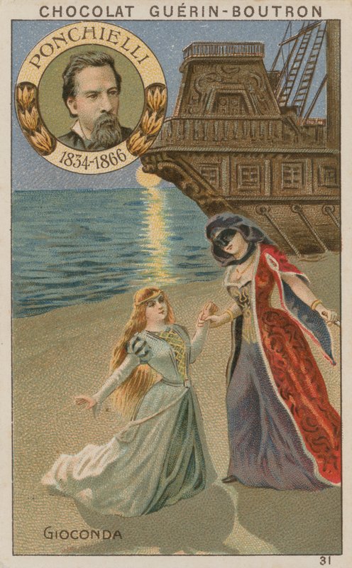 Ponchielli, Gioconda door French School
