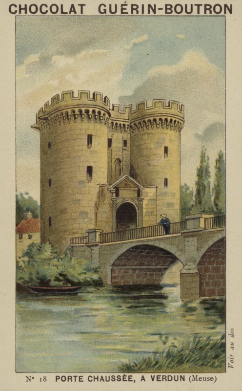 Porte Chaussee, Verdun, Meuse door French School