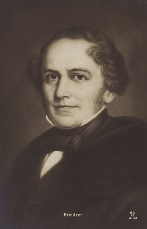 Portret van Rodolphe Kreutzer door French School