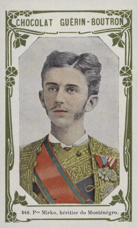 Prins Mirko, Erfgenaam van Montenegro door French School