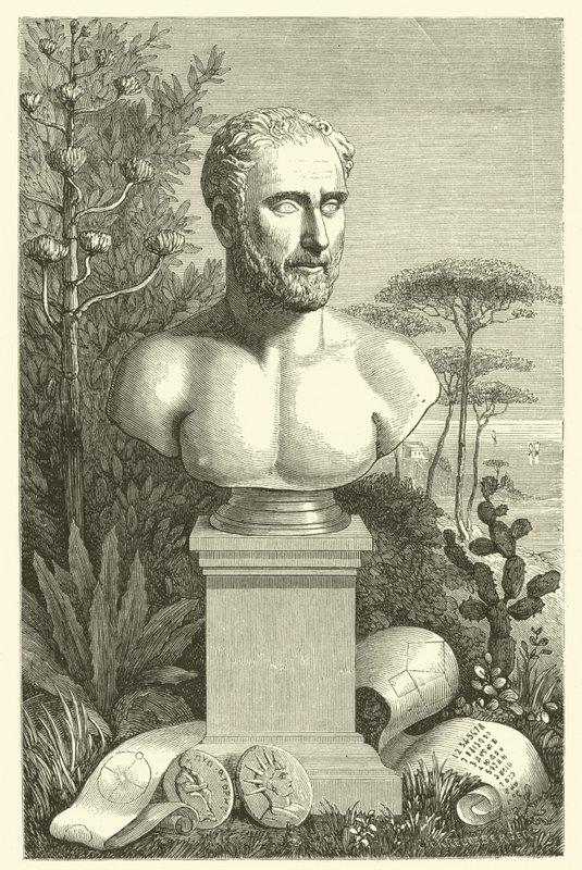 Pythagoras (gravure) door French School