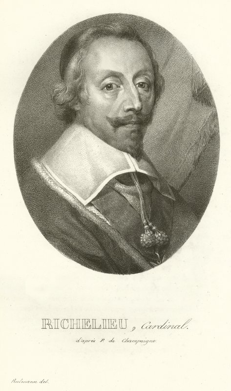 Richelieu, Kardinaal door French School