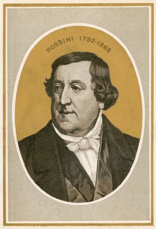 Rossini door French School