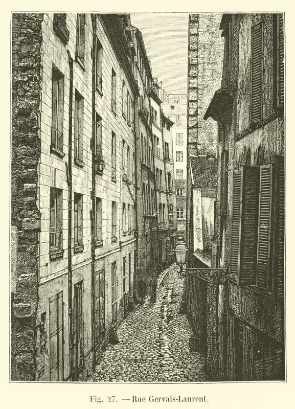 Rue Gervais-Laurent door French School