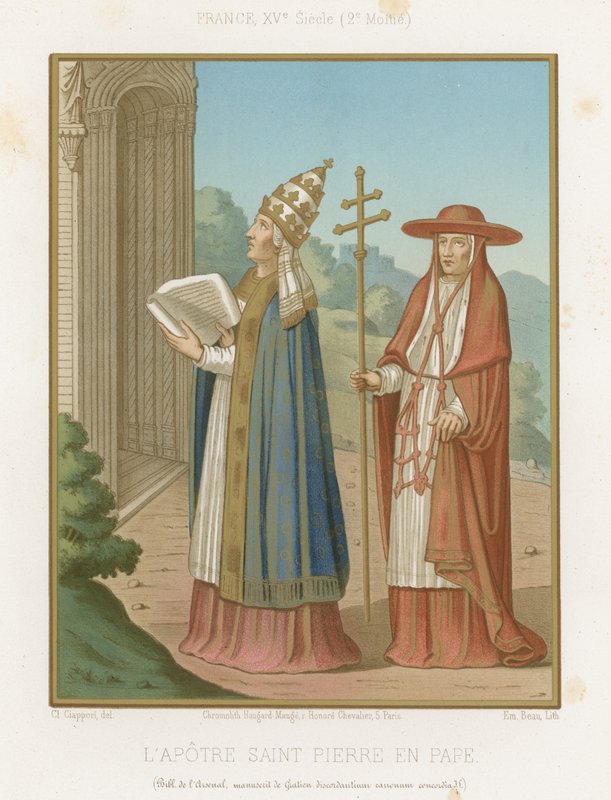 Sint Petrus de Apostel door French School