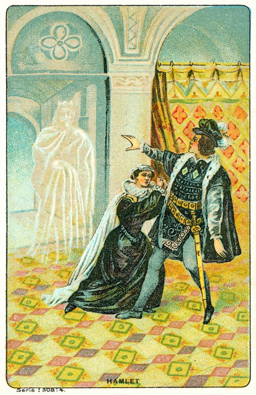 Scène uit Shakespeare
